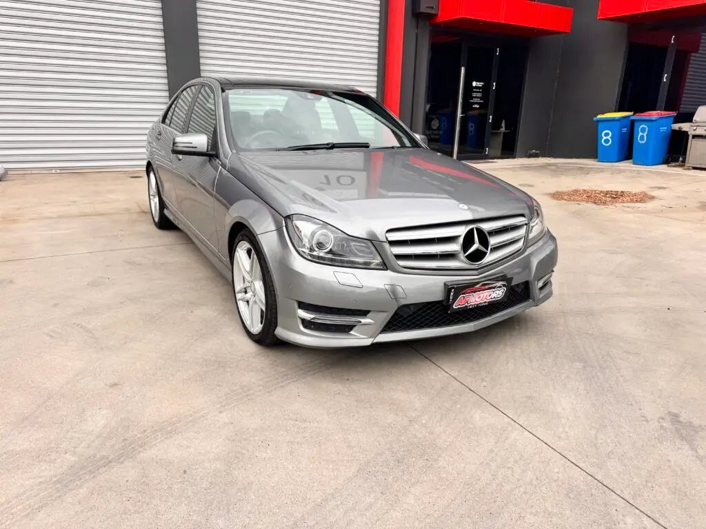 2013 Mercedes-Benz C 250 Sedan/Saloon Petrol Automatic grey for sale at Fathi co PTY LTD image 1