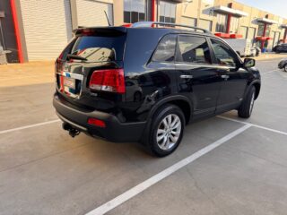 2012 Kia Sorento Platinum Wagon Diesel Automatic black for sale at Fathi co PTY LTD image 3