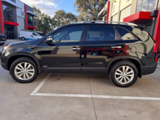 2012 Kia Sorento Platinum Wagon Diesel Automatic black for sale at Fathi co PTY LTD image 6