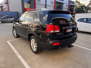 2012 Kia Sorento Platinum Wagon Diesel Automatic black for sale at Fathi co PTY LTD image 5