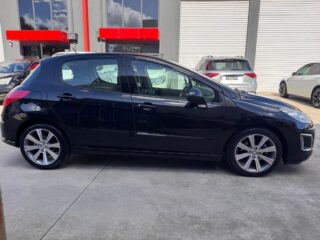2012 Peugeot 308 Hatchback/Liftback/Notchback Petrol Manual black for sale at Fathi co PTY LTD image 2
