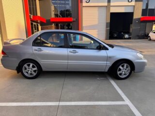 2007 Mitsubishi Lancer CH ES Sedan Petrol Automatic silver for sale at Fathi co PTY LTD image 2