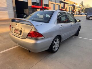 2007 Mitsubishi Lancer CH ES Sedan Petrol Automatic silver for sale at Fathi co PTY LTD image 3