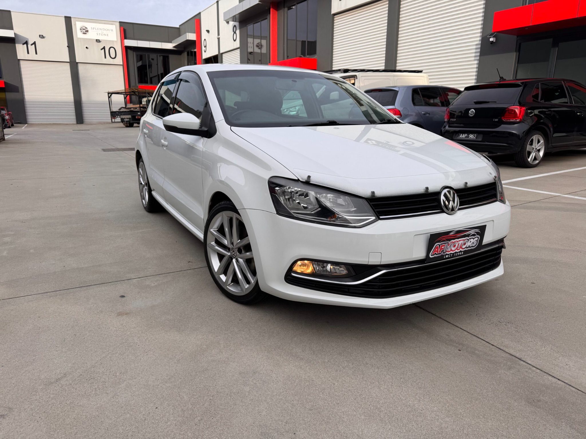 2015 Volkswagen Polo Hatchback Petrol Automatic white for sale at Fathi co PTY LTD image 1