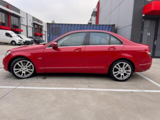 2010 Mercedes-Benz C 250 CGI Sedan/Saloon Petrol Automatic red for sale at Fathi co PTY LTD image 6