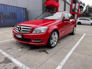 2010 Mercedes-Benz C 250 CGI Sedan/Saloon Petrol Automatic red for sale at Fathi co PTY LTD image 7