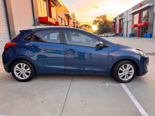 2014 Hyundai i30 se Hatchback/Liftback/Notchback Petrol Automatic blue for sale at Fathi co PTY LTD image 2