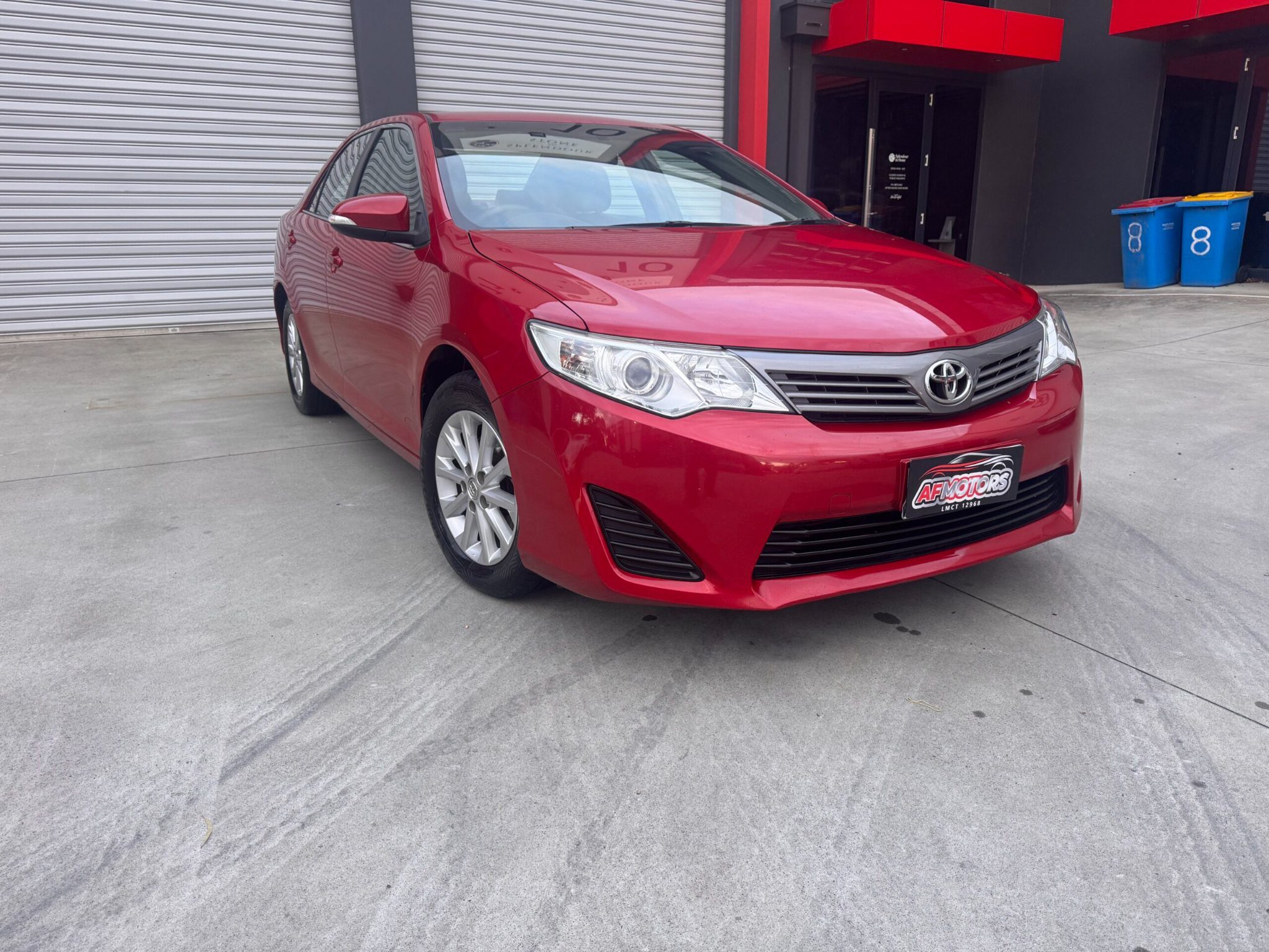 2012 Toyota Camry Sedan Petrol Automatic red for sale at Fathi co PTY LTD image 1