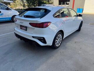 2022 Kia Cerato Hatchback/Liftback/Notchback Petrol Automatic white for sale at Fathi co PTY LTD image 3