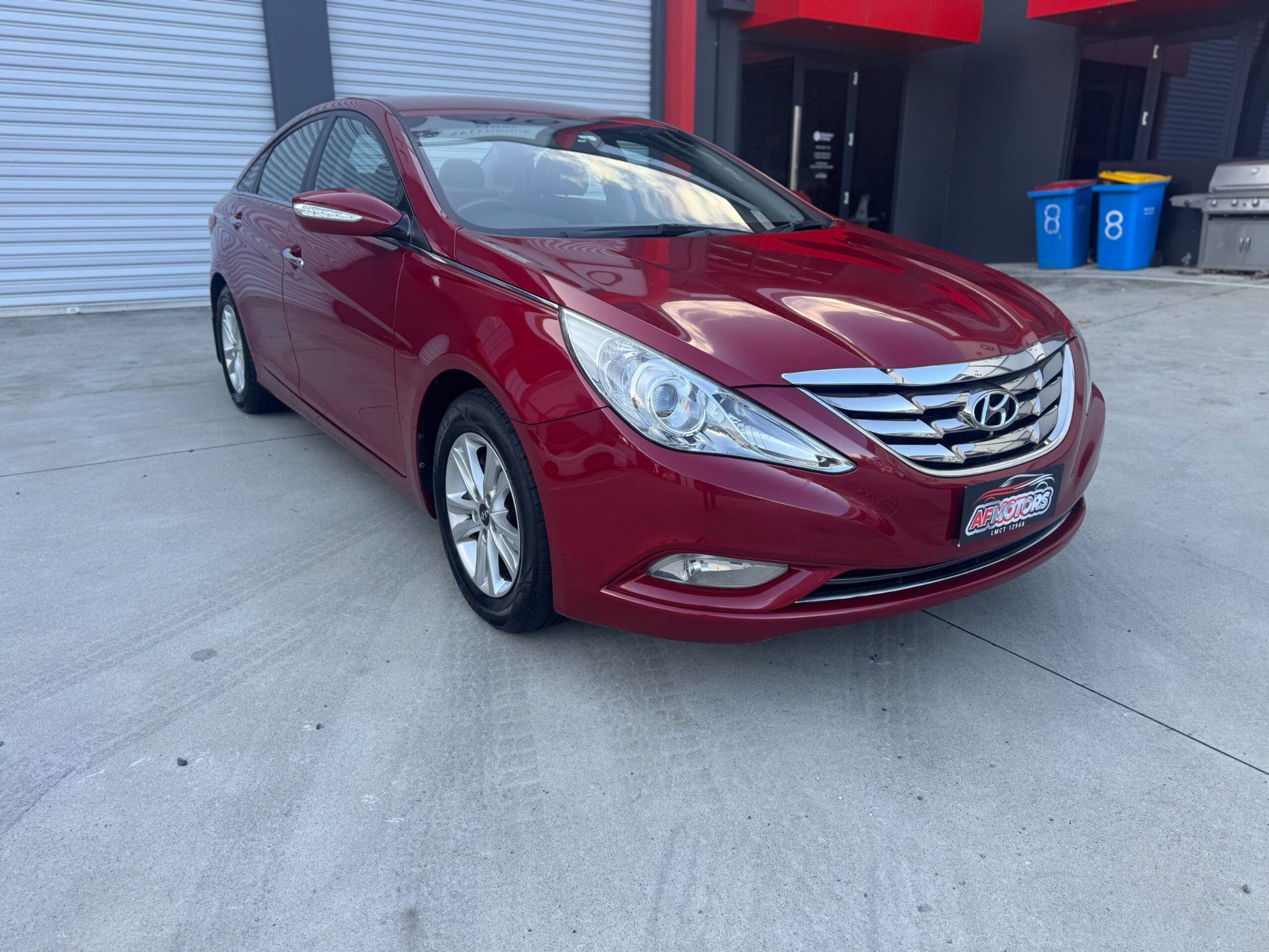 2011 Hyundai Sonata, i45 GLS Sedan/Saloon Petrol Automatic red for sale at Fathi co PTY LTD image 1