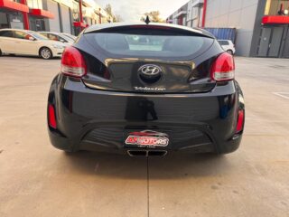 2012 Hyundai Veloster GLS(Middle grade) Hatchback/Liftback/Notchback Petrol Automatic black for sale at Fathi co PTY LTD image 4